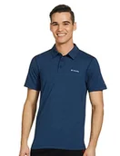 Koszulki męskie - Columbia Męska koszulka polo, Tech Trail Matcha L 176870 - miniaturka - grafika 1