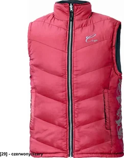 CERVA YOWIE Damska ocieplana kamizelka - granatowy/jasnofioletowy XS - Kurtki i kamizelki sportowe damskie - miniaturka - grafika 1