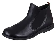 Buty trekkingowe damskie - THINK! Damskie buty trekkingowe RENTO bez chromu, garbowana skóra z podszewką, 000 czarne, 37,5 EU, 000 czarny, 37.5 EU - miniaturka - grafika 1