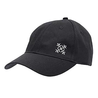 Czapki damskie - Oxbow P0ESCOZ czapka z daszkiem z logo 4Flow Black One Size P0ESCOZ - grafika 1
