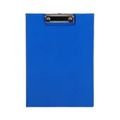 Deski z klipsem - Niebieska deska z klipem podkładka Deli A4 zamykana niebieska - miniaturka - grafika 1