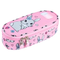 Piórniki - STR Piórnik saszetka z klapką PC01 Pink Rabbit St.Right - miniaturka - grafika 1