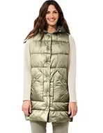 Kamizelki damskie - Cecil Damska kamizelka pikowana B220126, Olive Oil Green, XS, Olive Oil Green, XS - miniaturka - grafika 1