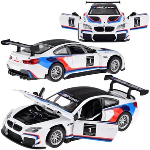 METALOWE  AUTO MODEL SPORTOWE BMW ŚWIATŁO DŹWIĘK - Samochody i pojazdy dla dzieci - miniaturka - grafika 1