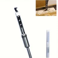 Inne - TEMU Zestaw wierteł do obróbki drewna ze stali węglowej, 12,5 mm, trzonek okrągły, wykończenie na wysoki połysk, wiertła do wiercenia rdzeniowego i - miniaturka - grafika 1