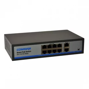 COMMAX SWITCH 8X10/100M POE + 2X10/100M, CIOT-H8L2 - Akcesoria do domofonów i wideodomofonów - miniaturka - grafika 1