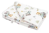 Kołdry i poduszki dla dzieci - Bambusowa Kołderka Niemowlaka Traktory 65X75 Bonjour Cherie - miniaturka - grafika 1