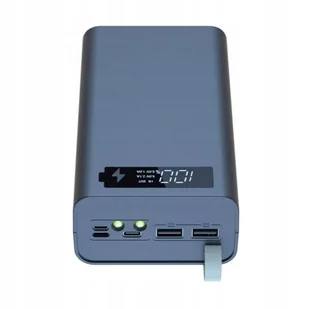 ﻿OBUDOWA POWERBANK 12x 18650 QC3.0 PD3.0 USB-C wyświetlacz LCD latarka - Latarki - miniaturka - grafika 1