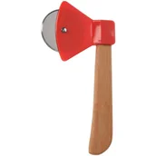 Noże kuchenne - Excellent Houseware Nóż okrągły, radełko do krojenia pizzy, stalowy, krajalnica, krajacz, siekiera 259073 - miniaturka - grafika 1