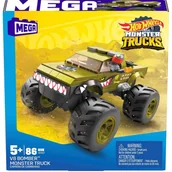 Klocki - MEGA HOT WHEELS MONSTER TRUCK V8 BOMBER KLOCKI MATTEL HHD17 - miniaturka - grafika 1