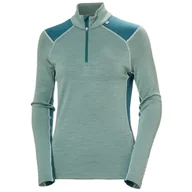 Kurtki damskie - Helly Hansen Damska kurtka podstawowa W LIFA Merino Midw z zamkiem 1/2 - miniaturka - grafika 1