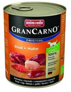 Animonda GranCarno Dorosłe Wołowina + Kurczak 800g 1136 - Mokra karma dla psów - miniaturka - grafika 2