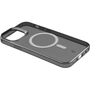 Etui CELLULARLINE Gloss Magsafe do Apple iPhone 15+ Czarny - Etui i futerały do telefonów - miniaturka - grafika 1