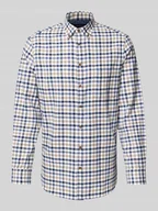 Koszule męskie - Koszula casualowa o kroju slim fit z kołnierzykiem typu button down - miniaturka - grafika 1