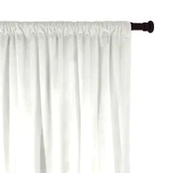 Zasłony - Zasłona VELVET VE2200 | biały 140 x 260 cm - miniaturka - grafika 1