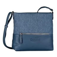 Torebki damskie - TOM TAILOR Gia Cross Bag, niebieska, niebieski, m - miniaturka - grafika 1