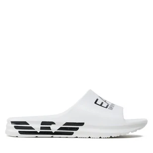 Klapki EA7 Emporio Armani XBP008 Biały - Klapki i japonki męskie - miniaturka - grafika 1