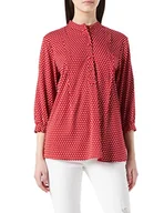 Bluzki damskie - Seidensticker Bluzka damska, czerwony, 34 PL - miniaturka - grafika 1