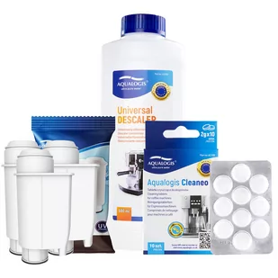 Zestaw Philips Saeco - AL-Inte+ 3szt, Uniwersalny Odkamieniacz 500ml, Cleaneo - Akcesoria i części do ekspresów do kawy Zestaw Philips Saeco - AL-Inte+ 3szt, Uniwersalny Odkamieniacz 500ml, Cleaneo - Akcesoria i części do ekspresów do kawy - miniaturka - grafika 1