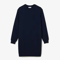 Sukienki - Damska Sukienka LACOSTE DRESSES EF2591.166 – Granatowy - miniaturka - grafika 1