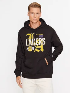 New Era Bluza Team Graphic 60416350 Czarny Regular Fit - Bluzy męskie - miniaturka - grafika 1