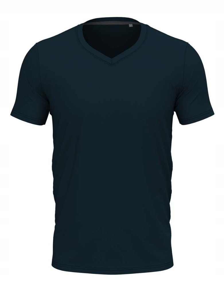 T-shirt Koszulka Męska Slim Elastic JAKOŚĆ STEDMAN 9610 GRANAT L