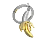 Breloki - O meta[l]morphose METALMORPHOSE - Brelok bananowy - MTM140-01, Srebrny, złoty, Taille unique - miniaturka - grafika 1