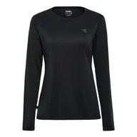 Koszulki i topy damskie - Koszulka damska DIADORA L. LS T-SHIRT RUN - miniaturka - grafika 1