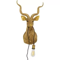 Lampy ścienne - Lampa ścienna Animal Goat złota - Kare - miniaturka - grafika 1