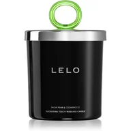 Olejki i świece do masażu - LELO Świeca do masażu - Massage Candle Snow Pear & Cedarwood - miniaturka - grafika 1