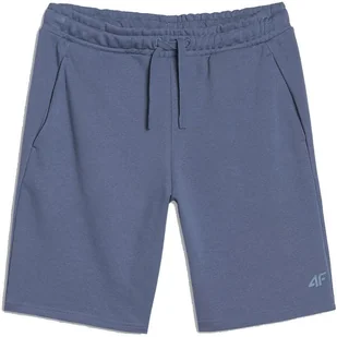 Spodenki męskie krótkie 4F granatowe dresowe Sportowe z kieszeniami S - Spodnie sportowe męskie - miniaturka - grafika 1