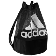 Torebki damskie - Adidas, Torba na sprzęt sportowy, FB Ballnet DY1988, czarny - miniaturka - grafika 1