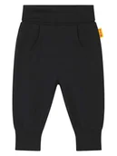 Spodenki dla niemowląt - Steiff Spodnie dresowe w kolorze czarnym - miniaturka - grafika 1