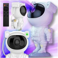Lampy stojące - PROJEKTOR RZUTNIK GWIAZD ASTRONAUTA PILOT GAMING ROOM TIKTOK LAMPKA NOCNA - miniaturka - grafika 1