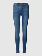 Spodnie damskie - Jeansy o kroju skinny fit z 5 kieszeniami model ‘Nela’ - miniaturka - grafika 1