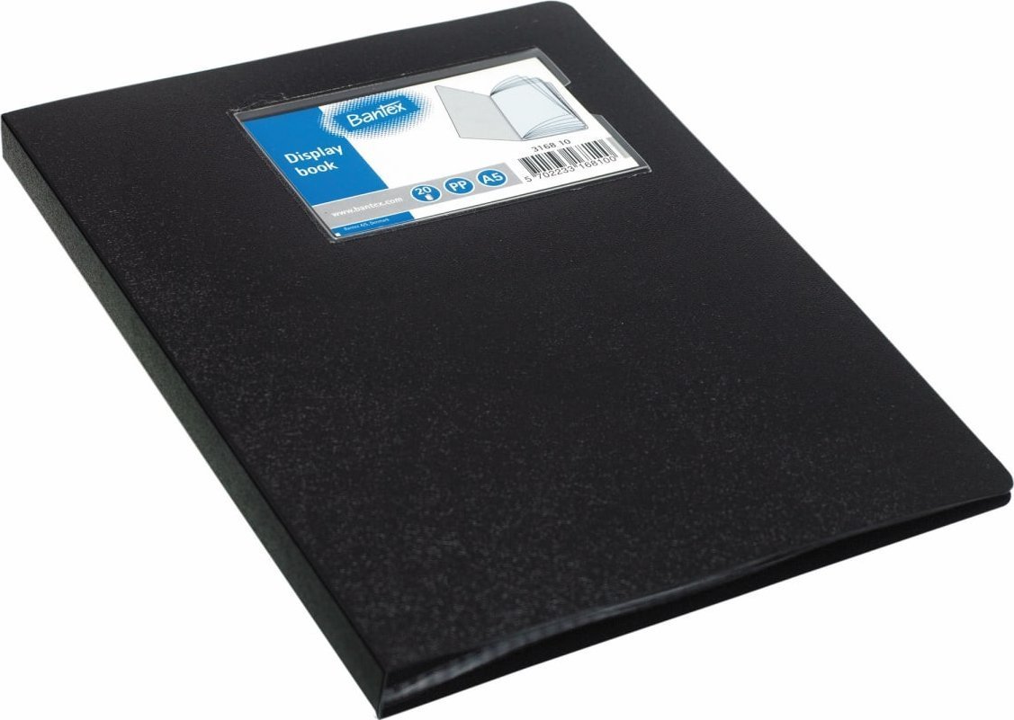 Bantex Bantex Demonstrationsmappe A5, sort