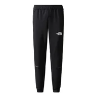 Spodnie sportowe męskie - Spodnie The North Face Fleece 0A7ZANJK31 - czarne - miniaturka - grafika 1