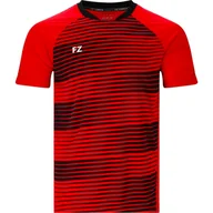 Koszulki sportowe męskie - Koszulka męska FZ Forza  Lester M Tee Chinese Red XS - miniaturka - grafika 1