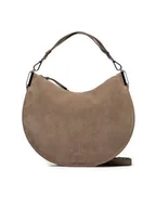 Torebki damskie - Coccinelle Torebka QKG Coccinellesunup Suede E1 QKG 13 01 01 Beżowy - miniaturka - grafika 1