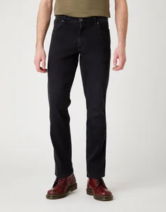 Męskie spodnie jeansowe proste Wrangler TEXAS SLIM W31 L34 - Spodnie męskie - miniaturka - grafika 1