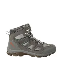 Jack Wolfskin Męskie buty trekkingowe Vojo 3 Texapore MID M, Smokey Grey, 39,5 EU, szary (Smokey Grey), 39.5 EU - Buty trekkingowe męskie - miniaturka - grafika 1