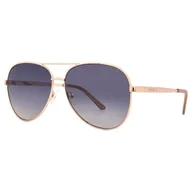 Okulary przeciwsłoneczne - Guess Okulary przeciwsłoneczne damskie GF6181-28W ø 60 mm - miniaturka - grafika 1