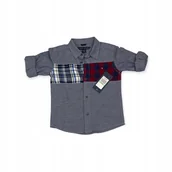 Koszule damskie - Koszula dla chłopca rękaw TOMMY HILFIGER 18M - Tommy Hilfiger - miniaturka - grafika 1