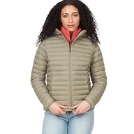 Kurtki damskie - Marmot Damska kurtka zimowa Wm's Echo Featherless Hoody, ultra lekka, izolowana kurtka zimowa, ciepła kurtka outdoorowa z kapturem, wodoodporna kurtka pikowana, wiatroszczelna kurtka funkcyjna, małe - miniaturka - grafika 1