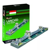 Puzzle - Cubic Fun: Most Łańcuchowy - puzzle 3D z 82 elementów - miniaturka - grafika 1