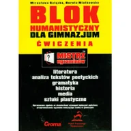 Podręczniki dla liceum - Mistrz egzaminów Blok humanistyczny dla gimnazjum ćwiczenia - Mirosława Gałązka, Dorota Miatkowska - miniaturka - grafika 1