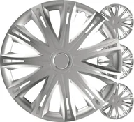 Kołpaki samochodowe - Kołpaki samochodowe 4szt. komplet spark srebrne 14" cali color box - miniaturka - grafika 1