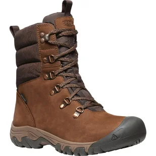 Buty zimowe damskie Keen Greta Boot Wp Women Rozmiar butów (UE): 37,5 / Kolor: jasnobrązowy - Kozaki damskie - miniaturka - grafika 1