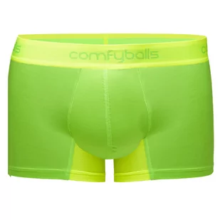 COMFYBALLS Bokserki do biegania REGULAR PERFORMANCE green yellow - Majtki męskie - miniaturka - grafika 1
