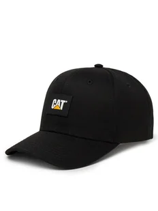 CATerpillar Czapka z daszkiem Logo Label Unstructured 1090031-10158 Czarny - Czapki i chusty sportowe męskie - miniaturka - grafika 1